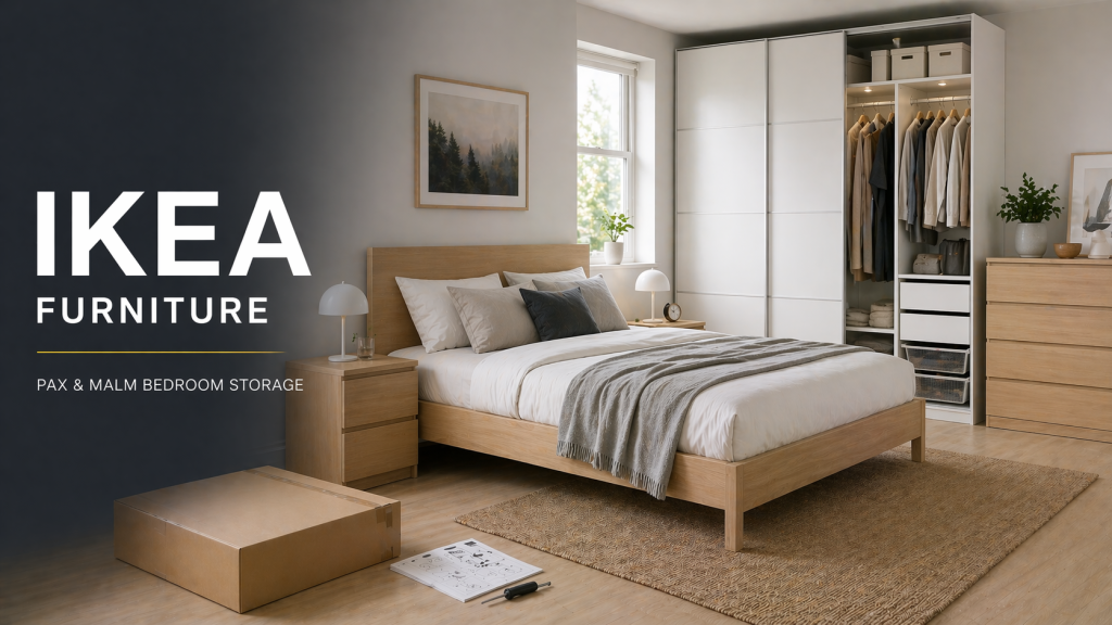 We have just quoted for the assembly of Ikea and Ikea Pax furniture at Atherton