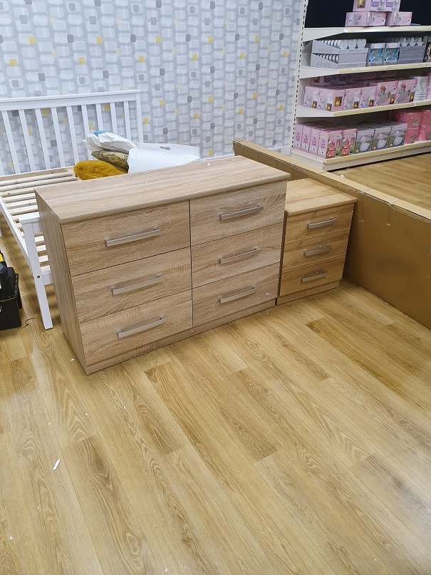The-Range Riviera Chest assembled in Lancashire