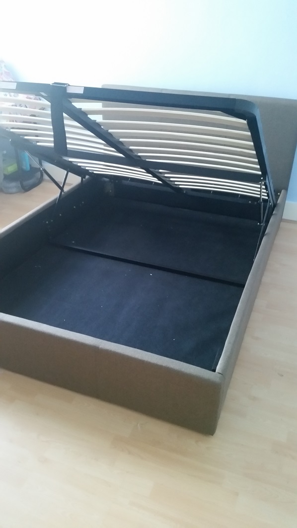 Photo of a Gen Gen Ottoman-Bed we assembled in Norwich, Norfolk