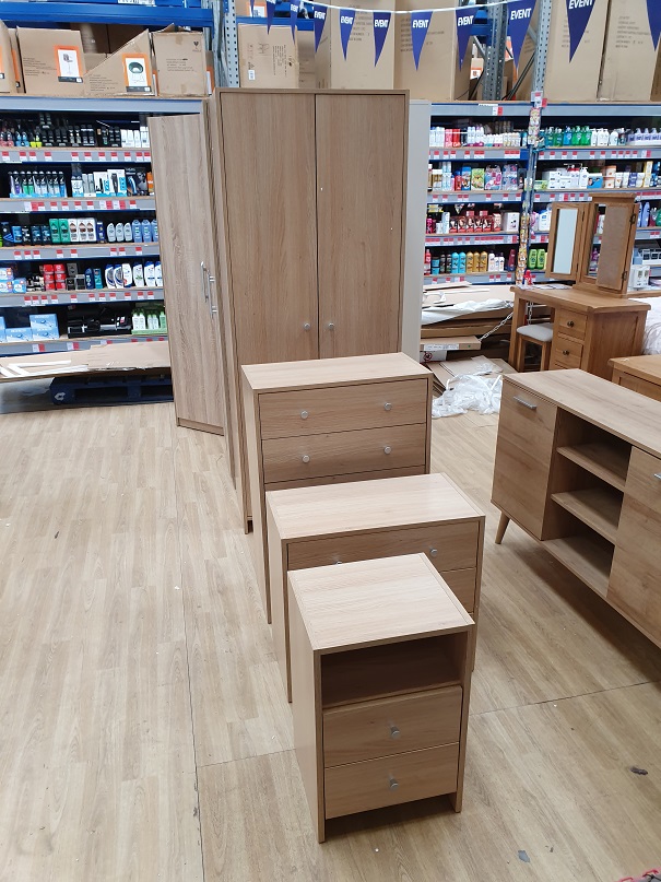An example of a Sherwood Bedroom-Set we assembled in Leeds sold by JTF