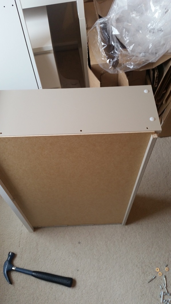 An example of a Malm Chest we assembled in Sheffield sold by Ikea
