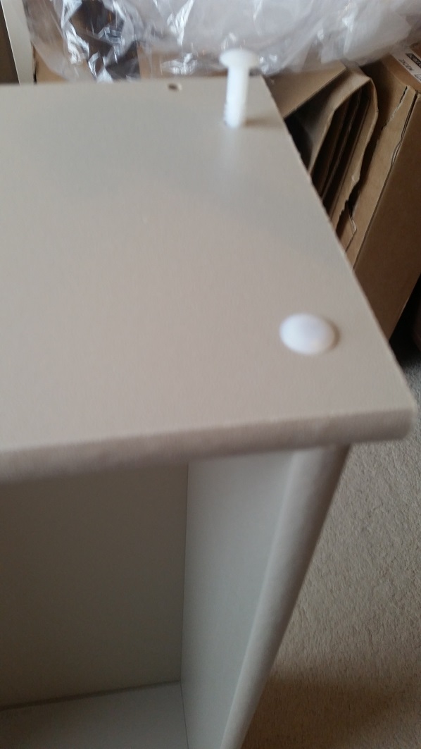 An example of a Malm Bedside we assembled in Sheffield sold by Ikea