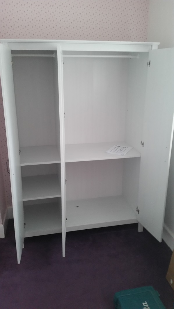 Ikea Brimnes Wardrobe assembled in Derby, Derbyshire