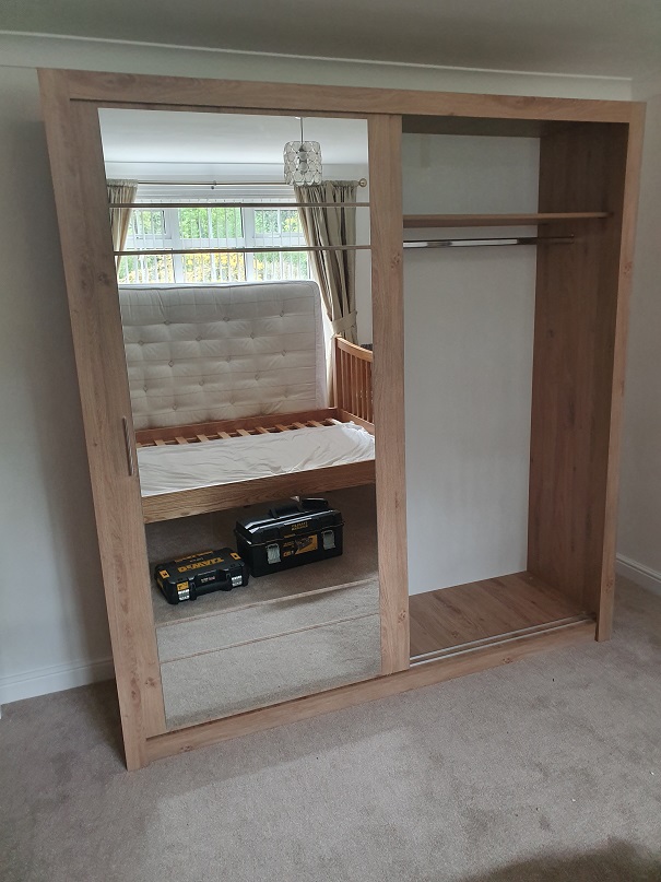Photo of an Arthaus Arti-8 Wardrobe we assembled in Dumfries