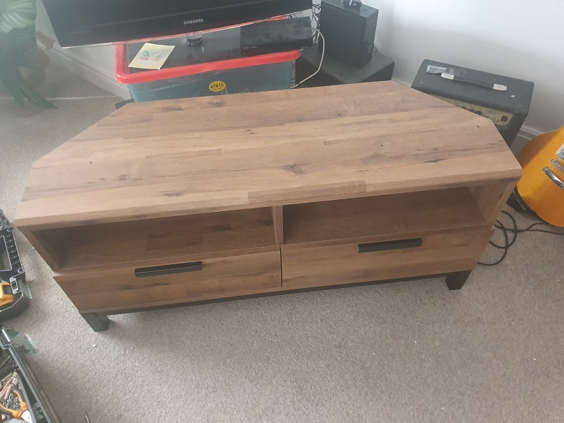 Norwich, Norfolk TV-Stand from Next fully assembled, Bronx range