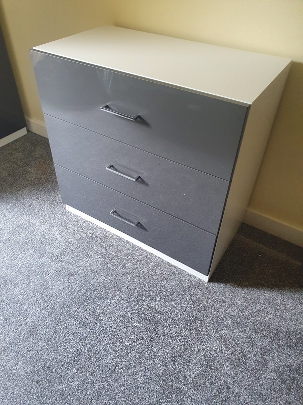 Photo of a BandQ Darwin Chest we assembled in Barnsley, South Yorkshire