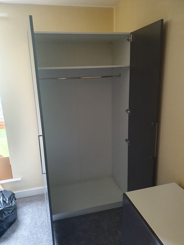An example of a Darwin Wardrobe we assembled in Hartlepool, Cleveland sold by BandQ