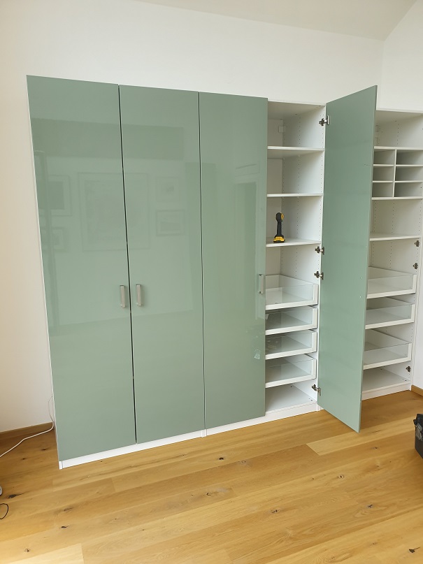 Ikea Pax range of Wardrobe made in Surrey