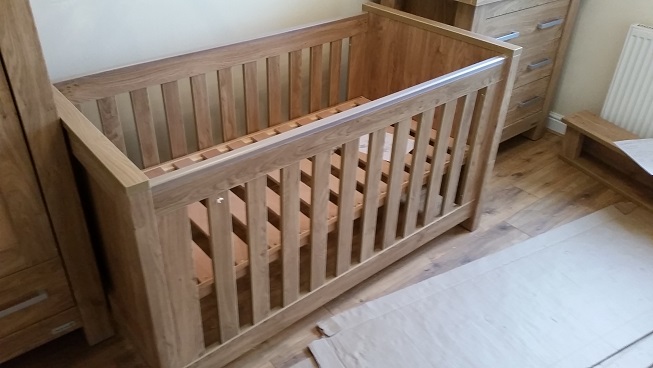 Mamas-and-Papas Franklyn range of Cotbed made in Norwich, Norfolk