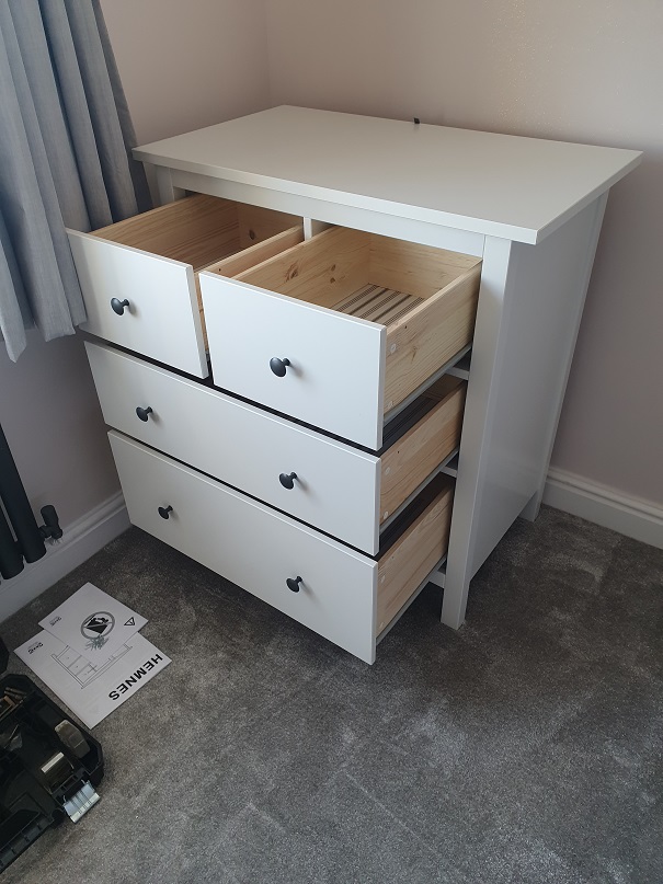 Ikea Hemnes Chest assembled in Hamilton, Lanarkshire