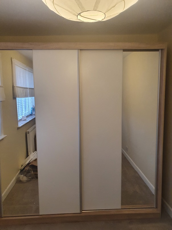 An example of a Vruyr Wardrobe we assembled in Sheffield, South Yorkshire sold by Wayfair