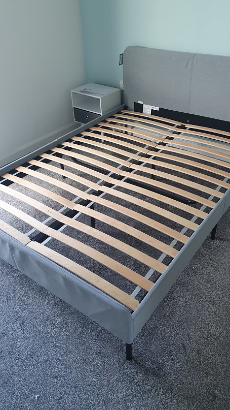 An example of a Slattum Bed we assembled in Reading, Berkshire sold by Ikea