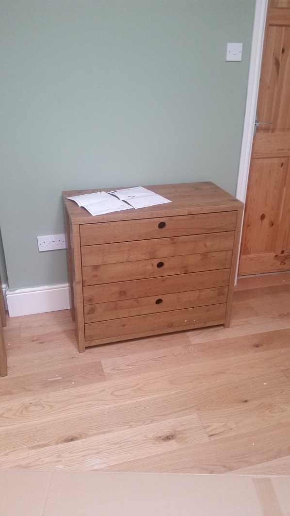 Photo of a Next Carter Chest we assembled in Norwich, Norfolk