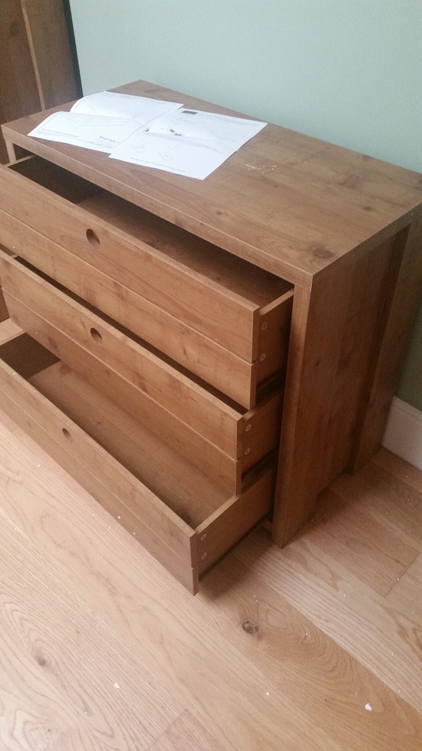 Nottingham Chest from Next fully assembled, Carter range