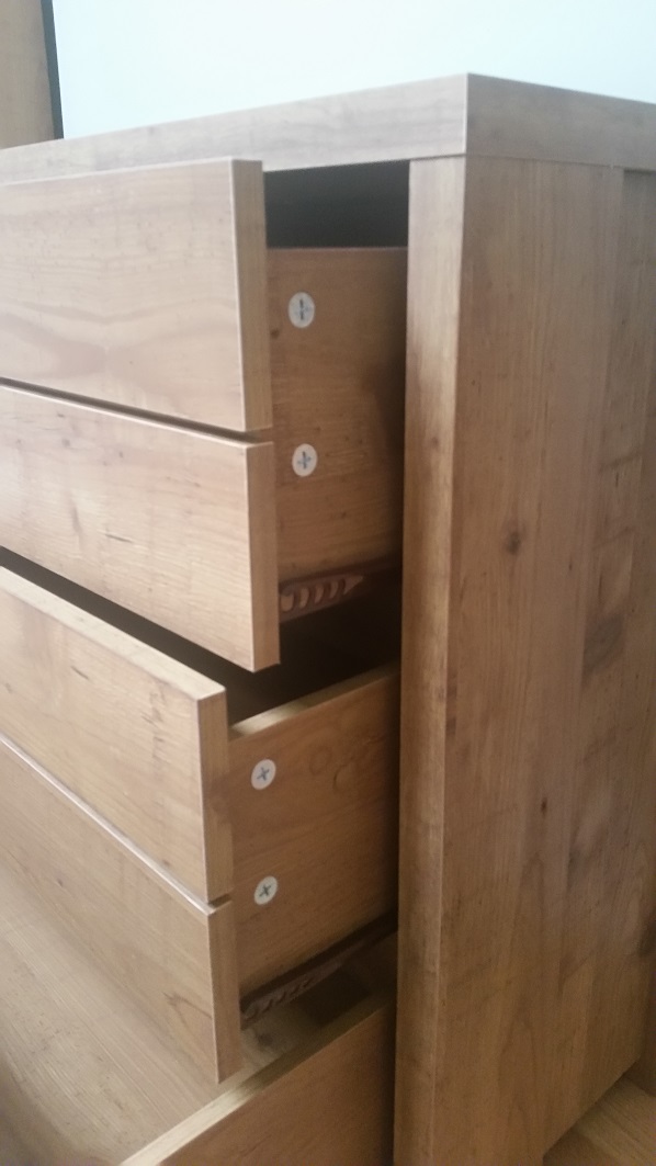 Photo of a Next Carter Chest we assembled in Nottingham