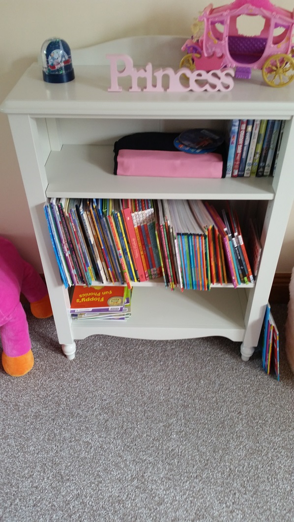 Photo of a Next Ella Bookcase we assembled in Newcastle, County Down