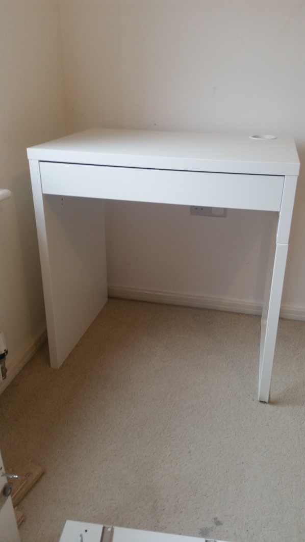 An example of a Malm Dressing-Table we assembled in Norwich, Norfolk sold by Ikea