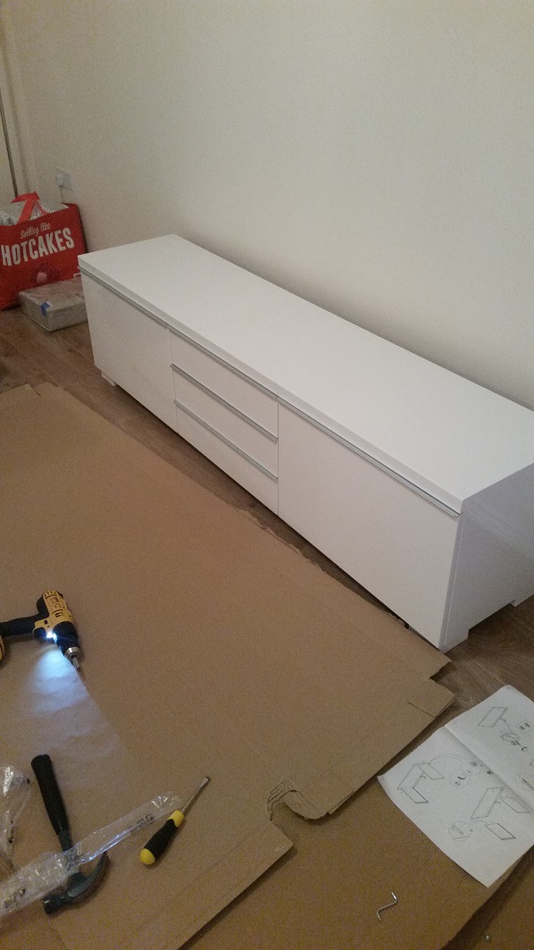 Ikea Besta range of TV-Stand made in Norwich, Norfolk